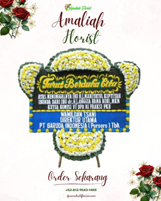 Papan Bunga Duka di Sambiroto