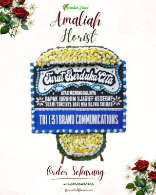 Papan Bunga Duka di Sambiroto