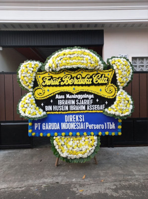 Papan Bunga Duka di Sambiroto